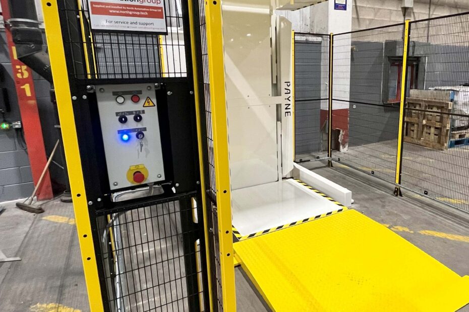 pallet inverter machine